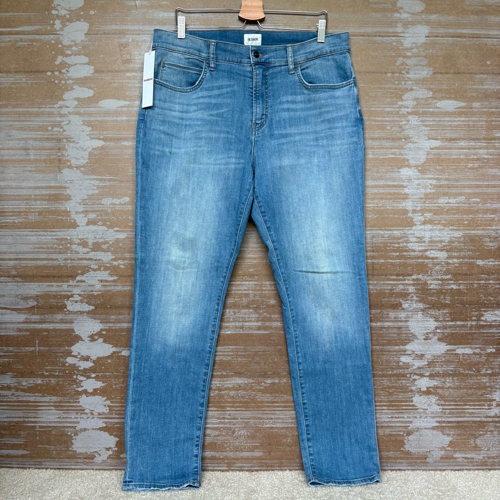 Hudson NWT Ace Skinny Jeans High Rise Duncan Wash Stretch Casual Womens 36